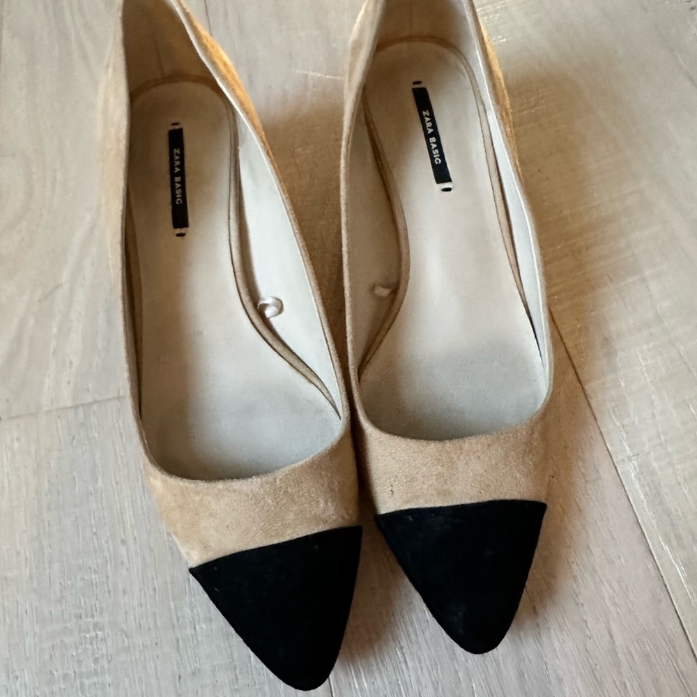 Zara ballet heels